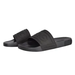 Dép Dolce & Gabbana D&G Logo Slides Embossed Rubber CS1786AX3898B956 Màu Đen Size 39