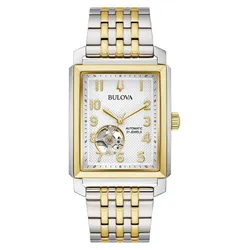 Đồng Hồ Nam Bulova Automatic 98A308 Màu Bạc