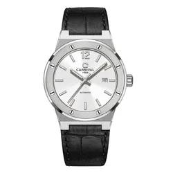 Đồng Hồ Nam Carnival 8122G-VT-DD-T Màu Bạc - Đen