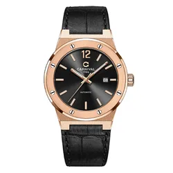 Đồng Hồ Nam Carnival 8122G-VV-DD-D Màu Vàng Đen