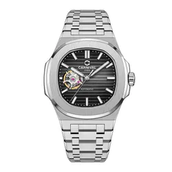 Đồng Hồ Nam Carnival 8128G1-VT-D Màu Đen Bạc