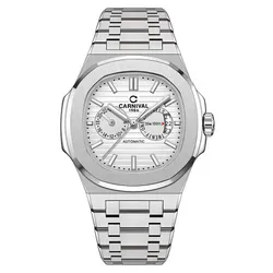 Đồng Hồ Nam Carnival 8158G-VT-T Màu Bạc