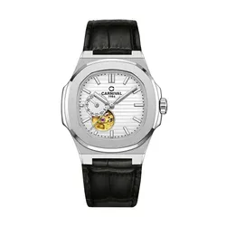 Đồng Hồ Nam Carnival 8159G-VT-DD-T Màu Đen Bạc