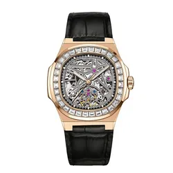 Đồng Hồ Nam Carnival  Automatic Watch 8118G2-VH-DD-T Màu Đen/Vàng Hồng