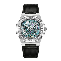 Đồng Hồ Nam Carnival  Automatic Watch 8118G2-VT-DD-X Màu Đen/Xanh