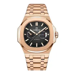 Đồng Hồ Nam Carnival Watch 8159G-VH-D Màu Vàng Hồng