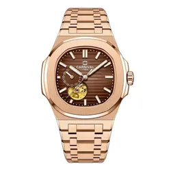 Đồng Hồ Nam Carnival Watch 8159G-VH-N Màu Nâu - Vàng Hồng