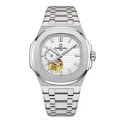 Đồng Hồ Nam Carnival Watch 8159G-VT-T Màu Bạc