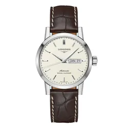 Đồng Hồ Nam Longines Automatic Watch L4.827.4.92.2 Màu Nâu