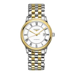 Đồng Hồ Nam Longines Flagship Watch L4.984.3.21.7 Màu Vàng/Bạc