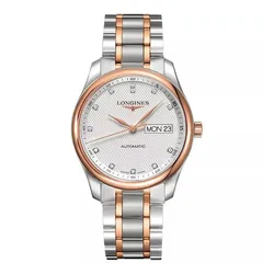 Đồng Hồ Nam Longines Master 18K Watch L2.755.5.97.7 Màu Vàng Hồng/Bạc