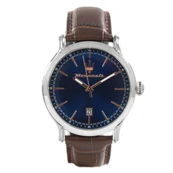Đồng Hồ Nam Maserati Maserati Epoca Quartz Chronograph Men’s Watch R8851118016 Màu Nâu Xanh