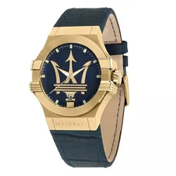 Đồng Hồ Nam Maserati Potenza Blue Dial Gold Case Men’s Watch R8851108035 Màu Xanh - Vàng
