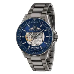 Đồng Hồ Nam Maserati Sfida Blue Dial Automatic R8823140001 Màu Bạc