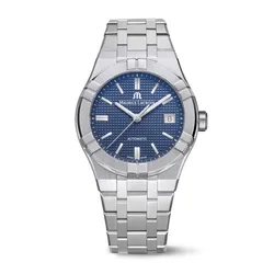 Đồng Hồ Nam Maurice Lacroix Aikon Automatic Watch AI6007-SS002-430-1 Màu Bạc./Xanh