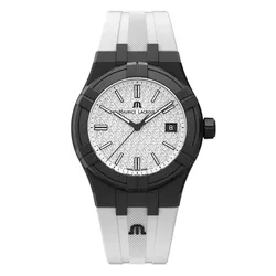 Đồng Hồ Nam Maurice Lacroix Aikon Quartz AI2008-00YZ1-000-0 Màu Đen - Trắng