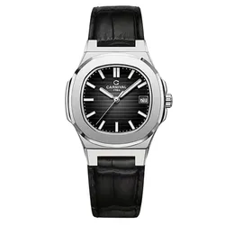 Đồng Hồ Nữ Carnival 8161L-VT-DD-D Màu Đen Bạc