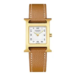 Đồng Hồ Nữ Hermès Heure H Watch, Small 25mm Màu Vàng