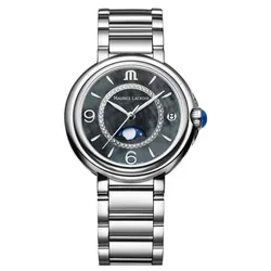 Đồng Hồ Nữ Maurice Lacroix FA1084-SS002-370-1 Màu Bạc Đen