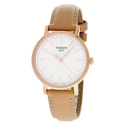 Đồng Hồ Nữ Tissot Everytime T143.210.36.011.00 Màu Be