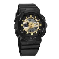 Đồng Hồ Nam Sonata Watch 87057PP04 Màu Đen - Vàng