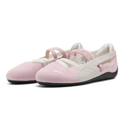 Giày Bệt Nữ Puma Speedcat Suede Ballet Shoes 401287-01 Màu Hồng/Trắng Size 38