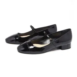 Giày Búp Bê Nữ Miu Miu Mary Jane Shoes Màu Đen Size 35