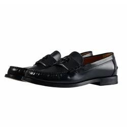 Giày Lười Nam Gucci Interlocking G Loafer Màu Đen Size 39