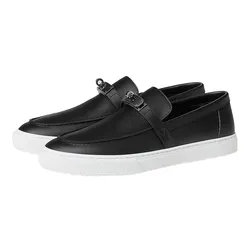 Giày Lười Nam Hermès Game Slip On Sneaker Noir H231731ZH02430 Màu Đen Size 41