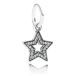 Hạt Vòng Charm Pandora Symbol Of Aspiration Pendant Charm 791348CZ Màu Bạc