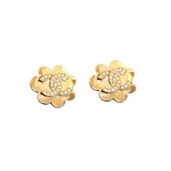 Khuyên Tai Nữ Chanel Earrings Gold Màu Vàng