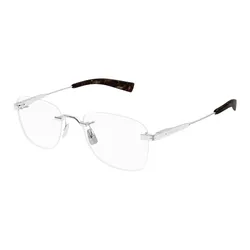 Kính Mắt Cận Nam Yves Saint Laurent YSL Eyeglasses SL 744 001 Màu Bạc