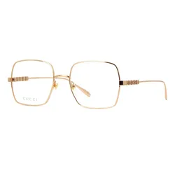 Kính Mắt Cận Nữ Gucci GG1434O 002 Glasse Màu Vàng Hồng