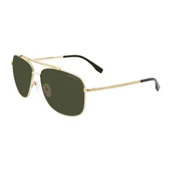 Kính Mát Nam Lacoste Green Pilot Men's Sunglasses L188S 714 59 Màu Xanh Vàng