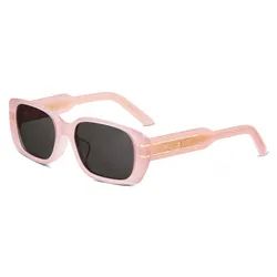 Kính Mát Nữ Dior Diorsignature Sunglasses S12I 40A0 Màu Xám Hồng