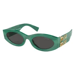 Kính Mát Nữ Miu Miu Sunglasses 0MU11WS 15H5S0 Màu Xám/Xanh