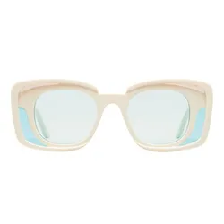 Kính Mát Nữ Kuboraum Sunglasses T7 IY Màu Trắng