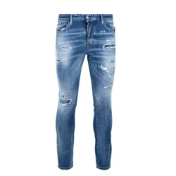 Quần Jean Nam Dsquared2 Skater S71LB1121 Màu Xanh Nhạt Size 48