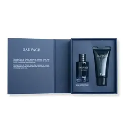 Set Nước Hoa Nam Dior Sauvage 2 Món (EDP Mini 10ml + Sữa Tắm 20ml)