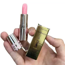 Son Dưỡng YSL Yves Saint Laurent Candy Glow Tinted Butter Balm 1B Pink Sunrise Mini Màu Hồng Trong Suốt