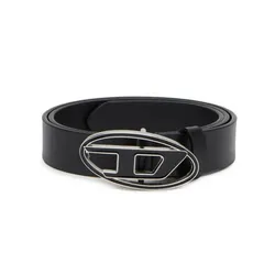 Thắt Lưng Nữ Diesel Oval D logo Leather Belt  X09716 P1245 - T8013 Màu Đen Size 70