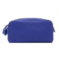 Túi Cầm Tay Louis Vuitton LV Taurillon Monogram Clutch Bag M82576 Màu Xanh Coban N-YT