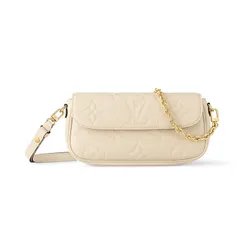 Túi Đeo Vai Nữ Louis Vuitton LV Wallet On Chain Ivy M82210 Màu Kem