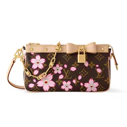Túi Đeo Vai Nữ Louis Vuitton LV x TM Pochette Accessoires M13666 Màu Nâu