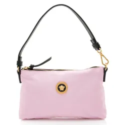 Túi Đeo Vai Nữ Versace Nylon Medusa Tribute Flat Pouch (SHF-J5RLFU) Màu Hồng