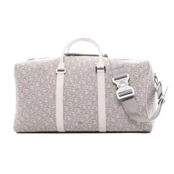 Túi Đựng Đồ Dior Travel Toiletry Bag Oblique Màu Trắng - Xám