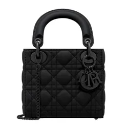 Túi Xách Tay Nữ Dior Mini Lady Dior Bag M0505SLOI_M989 Màu Đen