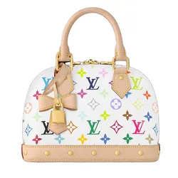 Túi Xách Tay Nữ Louis Vuitton LV x TM Alma BB Handle Bag M13078 Màu Trắng