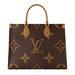 Túi Xách Tay Nữ Louis Vuitton Onthego MM Handle Bag Màu Nâu Be