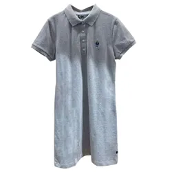 Váy Nữ WHOAU Steve Short Sleeve Dress Màu Xám Size S